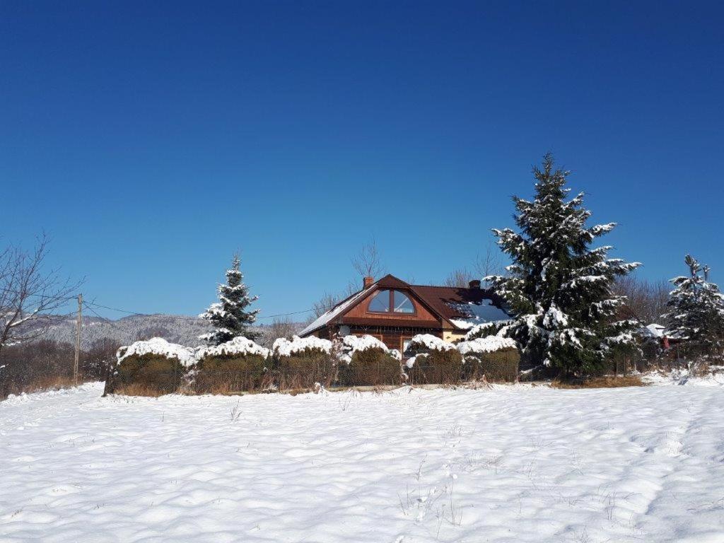 Dom Grabowa Z Sauna I Podgrzewanym Basenem Gilowice  Exterior foto